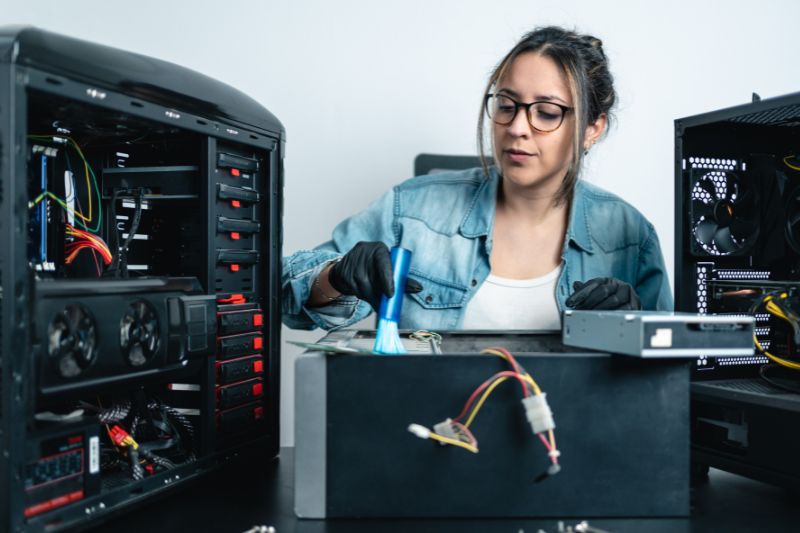 El gabinete es solo estetico El gabinete es solo estético