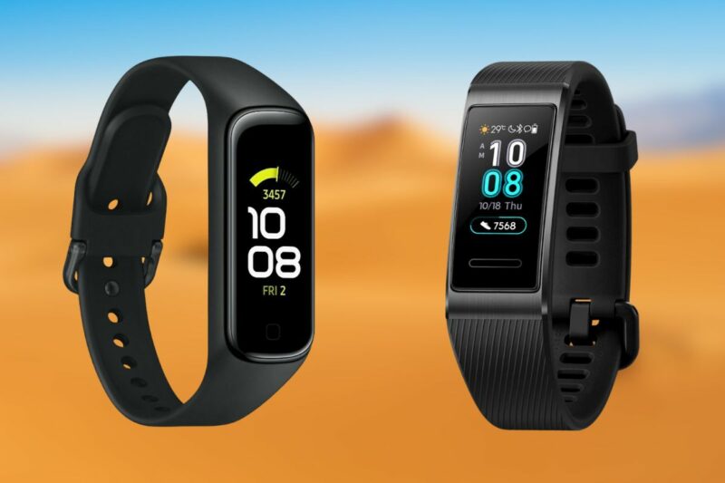 Comparativa Huawei Band 3 Pro vs Samsung Galaxy Fit