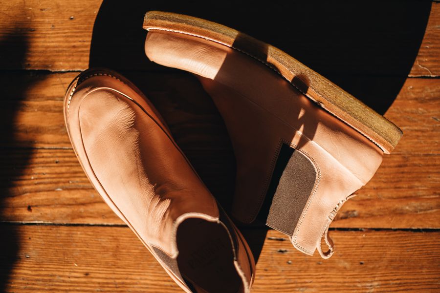 Botas de cuero artesanal materiales duraderos
